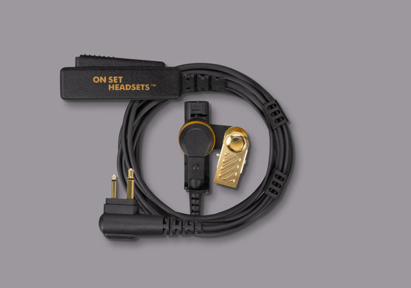 On Set Headsets FilmPro Elite Black Headset w/ Grey Case