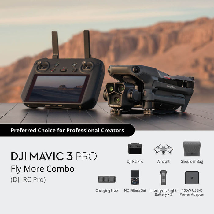 DJI Drone Mavic 3 Pro Fly More Combo (DJI RC PRO)