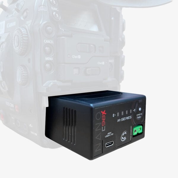 Core SWX Nano-C98X 98wh Battery with D-Tap and 45w USB-C PD for Canon  (DISPLAY)