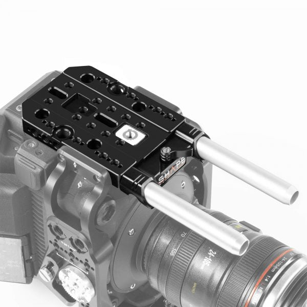 SHAPE Baseplate with Cage, Left-Side Handle & Follow Focus Pro for Canon C500 Mark II & C300 Mark III