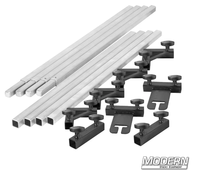 Modern Studio 8' x 8' Frame Complete (4' Tubes) with T-Handles