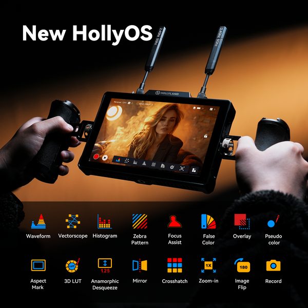 Hollyland Pyro 7" Wireless Transceiving Monitor