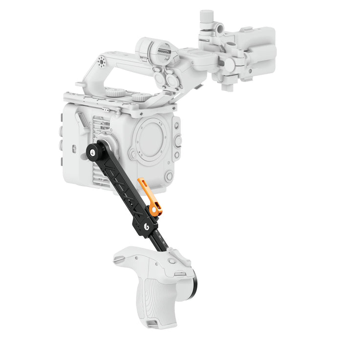 Bright Tangerine Adjustable Extension Arm for Sony FX6
