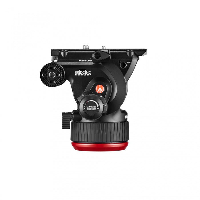 Manfrotto 504X Head w/ Twin Leg Alu Tripod MS