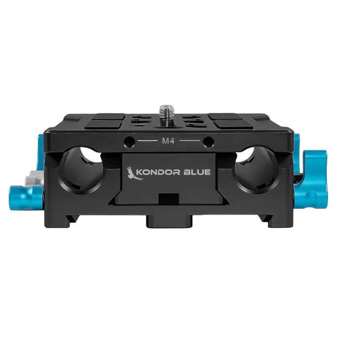 Kondor Blue Universal LWS ARRI Bridge Plate for ARRI, RED, URSA, C70, VENICE (Raven Black)