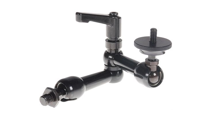 Noga Cine Arm Small - Top: 1/4" - Bottom: 3/8"