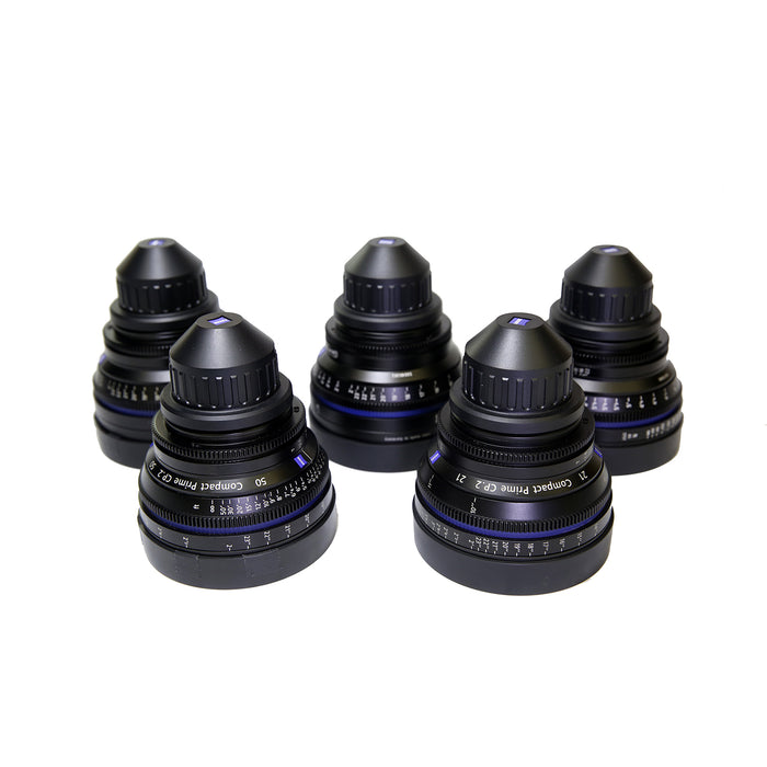 Zeiss Compact Prime CP.2 Seven Lens Set