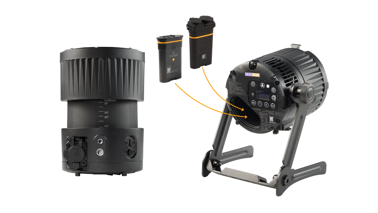Astera QuikBeam 2-Unit BackPack Kit