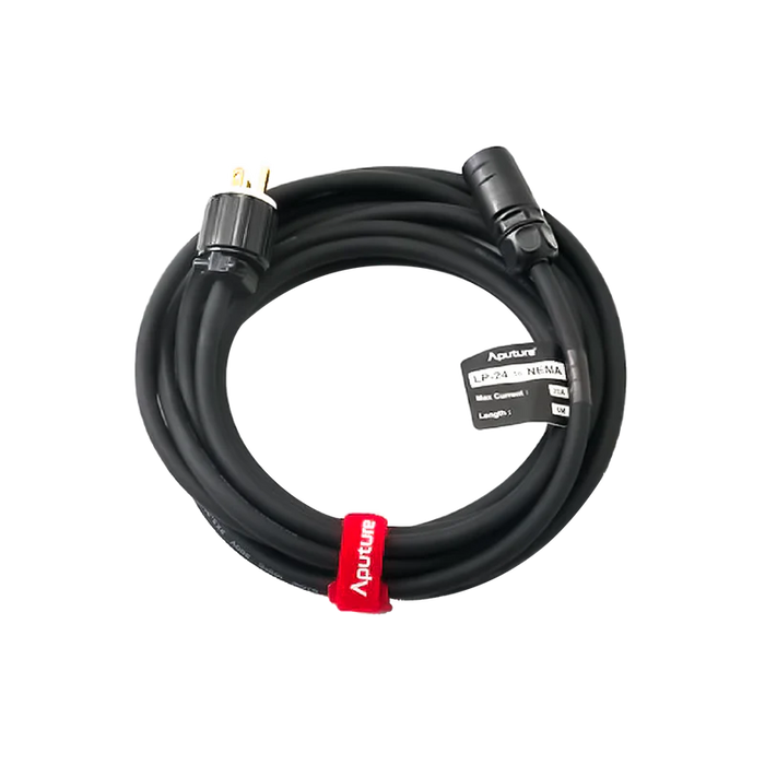 Aputure 20A AC Power Cable For Electro Storm CS15 and Infinimat Control Box 1600W Pack (6m)