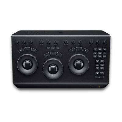 Blackmagic DaVinci Resolve Micro Panel with 3 HR Track Balls