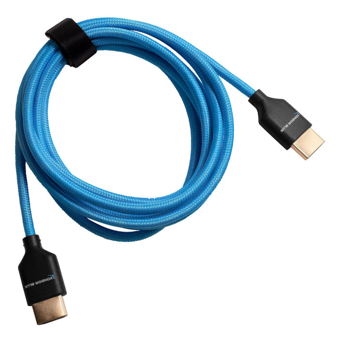 Kondor Blue 7ft 4K HDMI 2.0 Braided Blue Cable