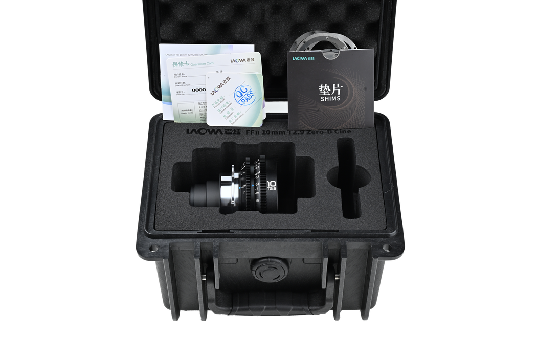 Laowa 10mm T2.9 Zero-D VV Cine Lens - PL