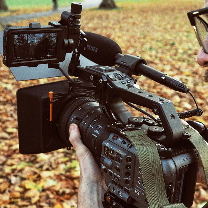 Bright Tangerine Sony FX6 Top Plate MK II
