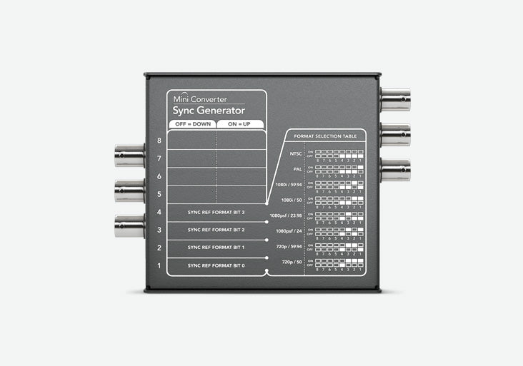Blackmagic Design Mini Converter Sync Generator w/ 12V PSU