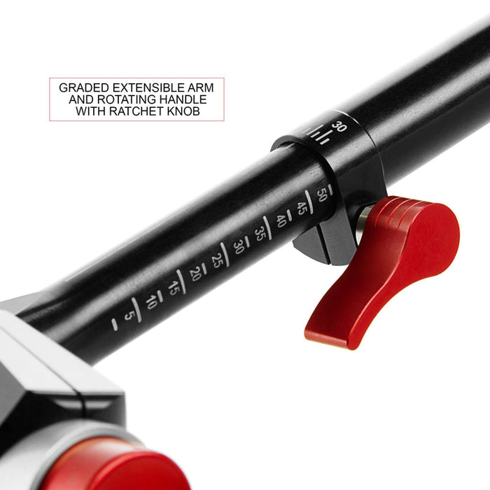 SHAPE Telescopic Single Handle ARRI Rosette Left Side