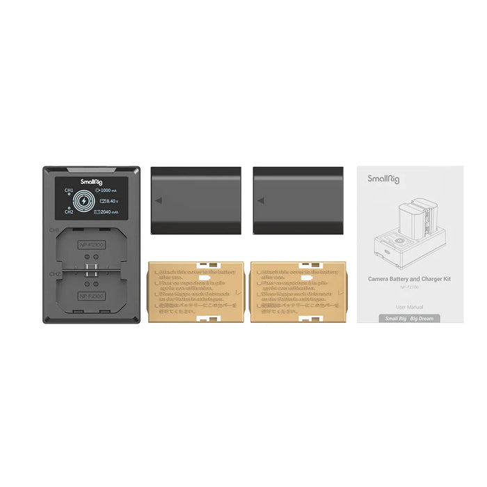 SmallRig Camera Battery and Charger Kit for Sony NP-FZ100