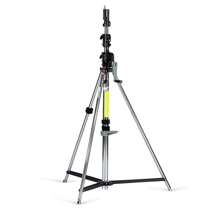 Manfrotto 087NW Steel 3-Section Wind Up Stand (Chrome)