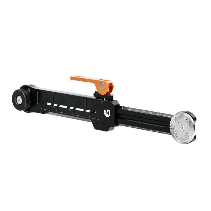 Bright Tangerine Adjustable Extension Arm (ARRI Rosette)