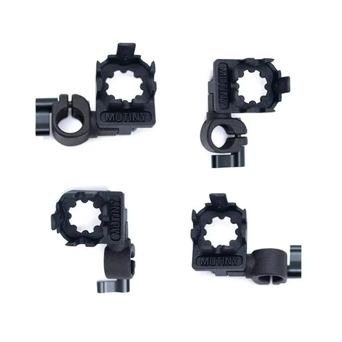 MUTINY NANO+ MOUNTING BUNDLE (flat, 90 degree & 15mm rod mounting brackets)