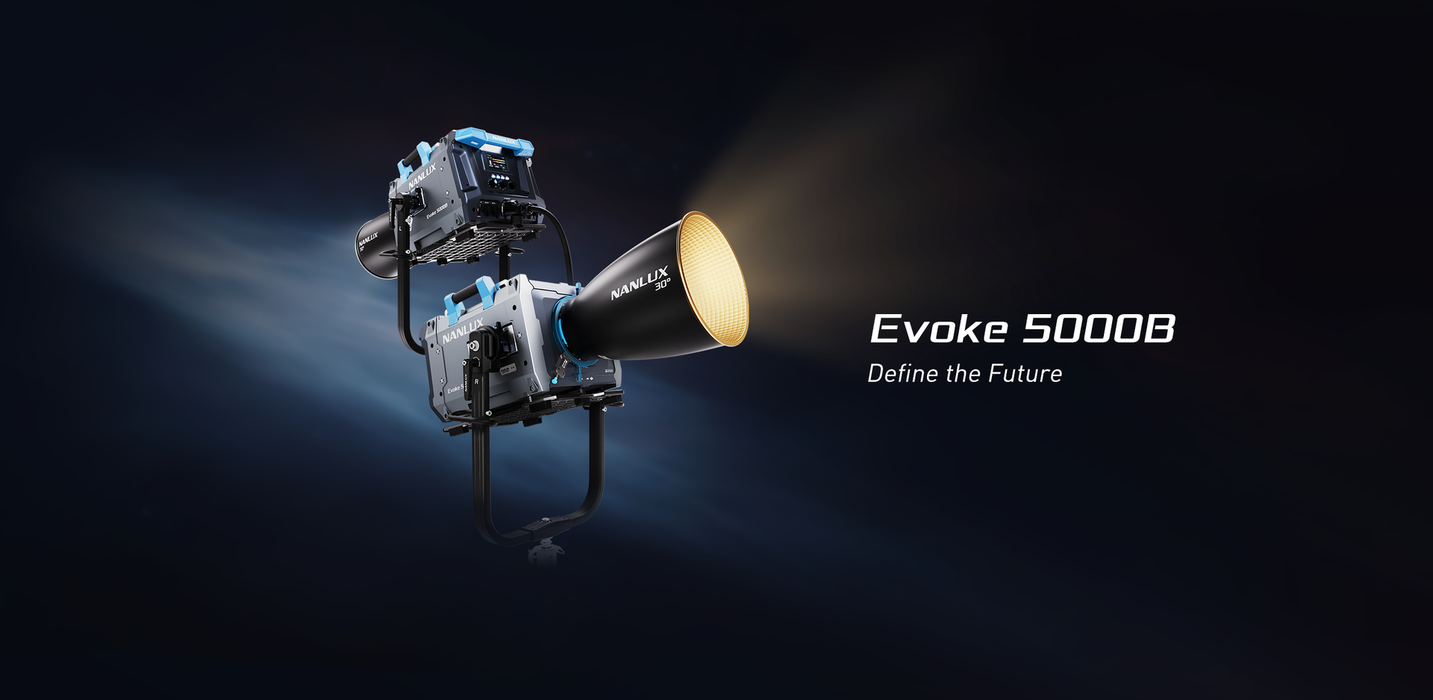 NANLUX Evoke 5000B LED Bi-color Spot Light with Flight Case