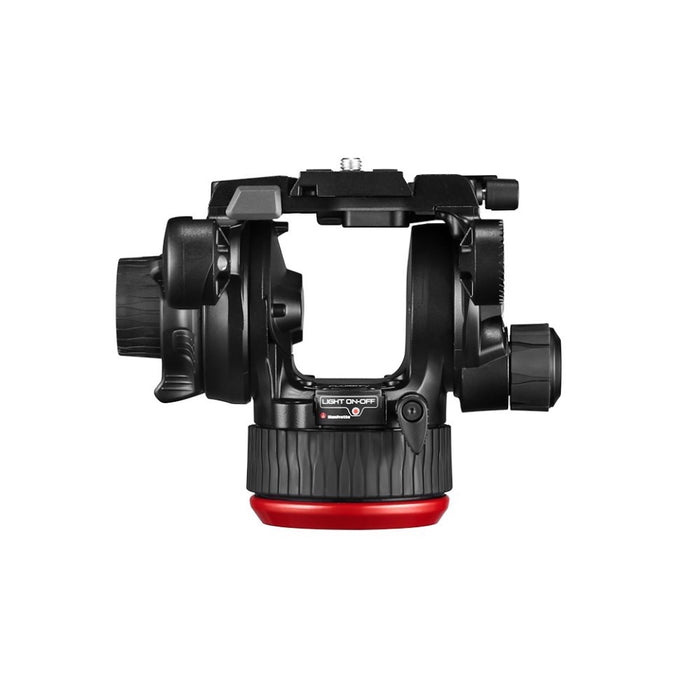 Manfrotto 504X Head w/ Twin Leg Alu Tripod MS