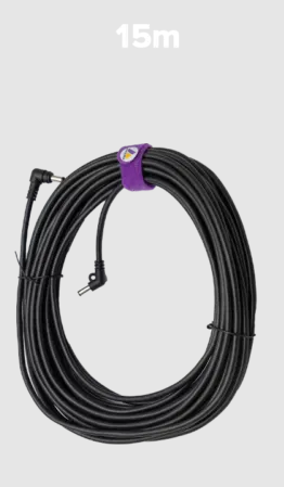 Astera Set of 8 cables (15m) for Titan Tube Powerbox 15m cables for charging and data connection. 90/117.5 degree ends