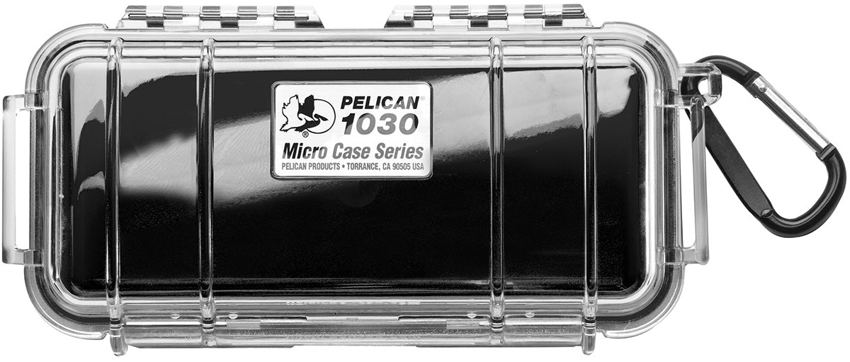 Pelican 1030 Micro Case (Clear Black)