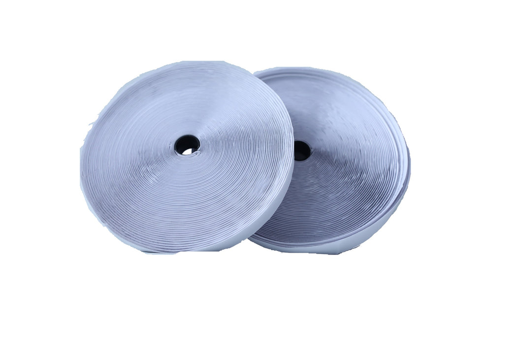 JY Velcro 1" Hook/Loop Combo - White