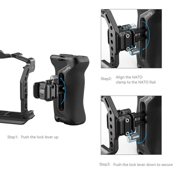 SmallRig Snap-on Quick Lock NATO Side Handle