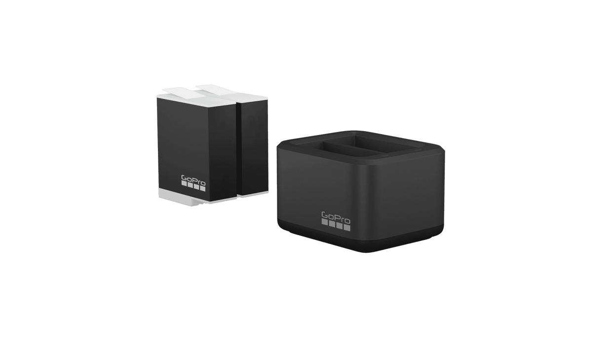 GoPro Dual Battery Charger + Enduro Batteries (Hero 9, 10, 11 & 12)
