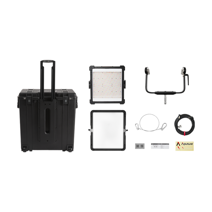 Aputure NOVA II 1x1 Hard Rolling Case Kit