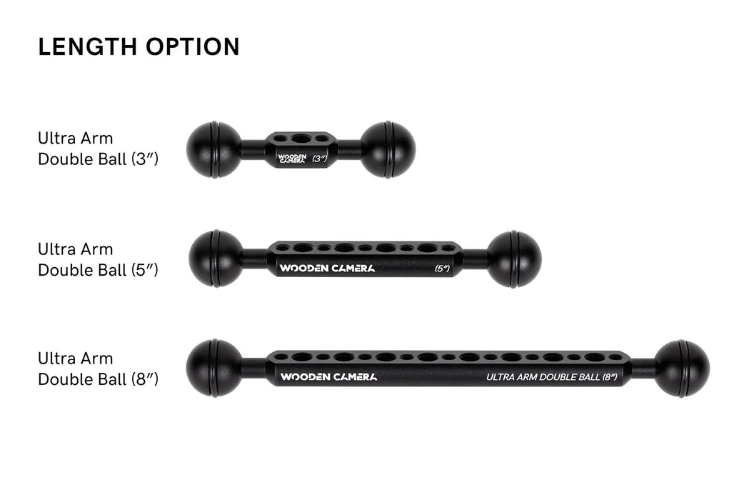 Wooden Camera Universal Ultra Arm (Combo 1/4-20 & 3/8-16)