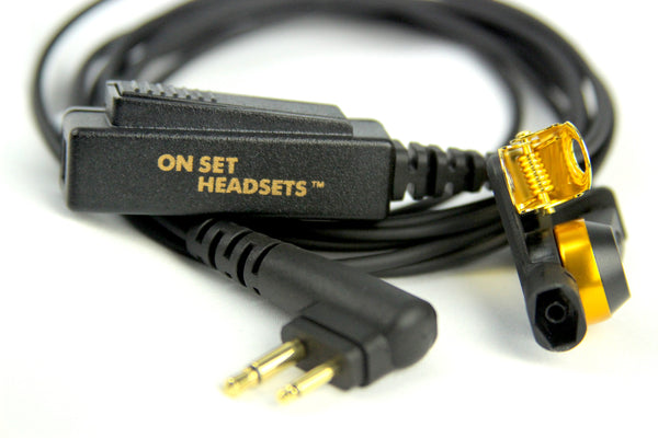 On Set Headsets FilmPro Elite Black Headset w/ Grey Case