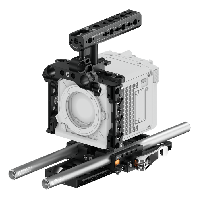 Bright Tangerine Camera Cage-Base Kit for RED KOMODO-X