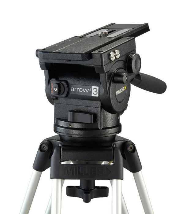 Miller #1072 ArrowX 3 Fluid Head (100mm Ball)