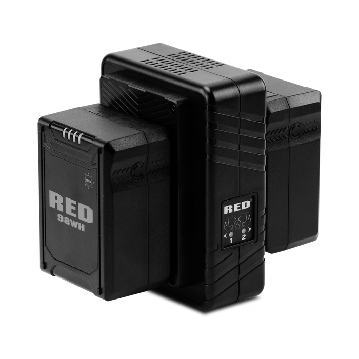 RED Compact Dual V-Lock Charger