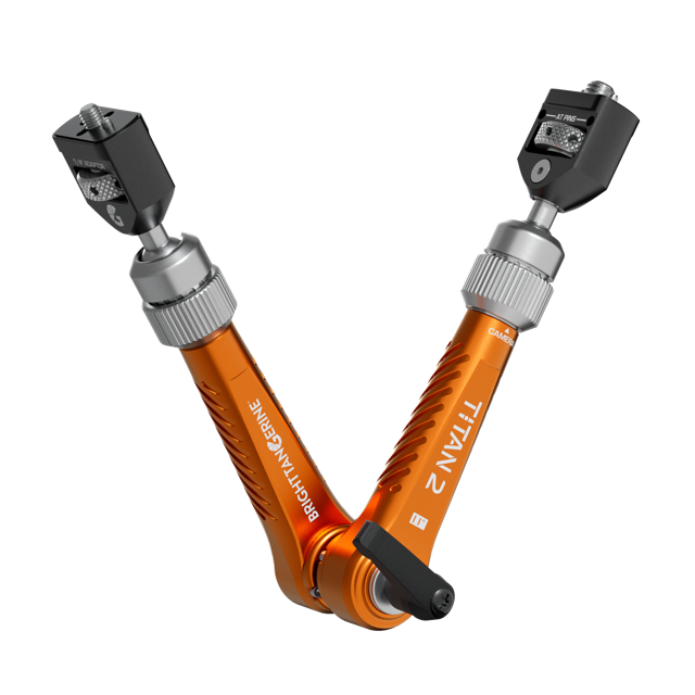 Bright Tangerine Titan Arm 2 (3/8" AT - 1/4" AT) – Tangerine