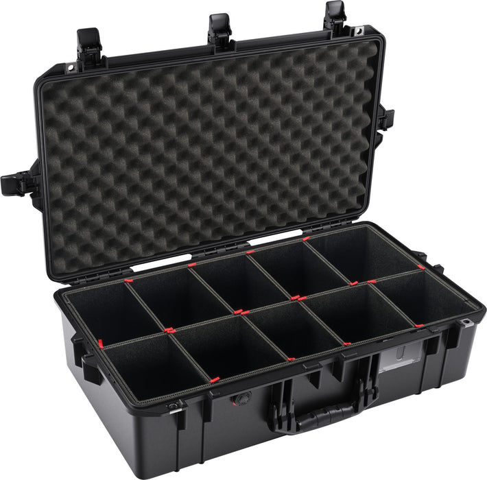 Pelican 1605 Air Case with Trekpak Insert (Black)