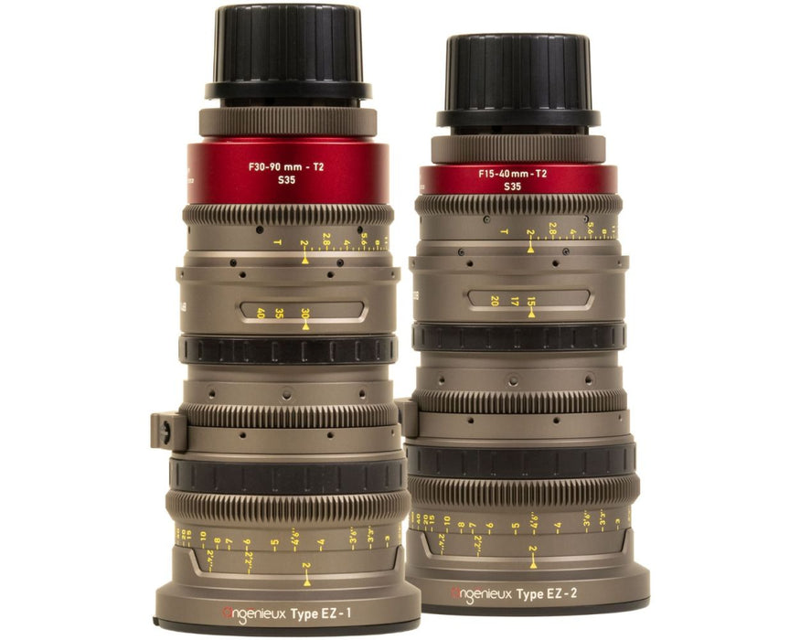 Angenieux Type EZ Series Premium Lens Pack (EZ-1 & EZ-2) - Feet Focus Scale