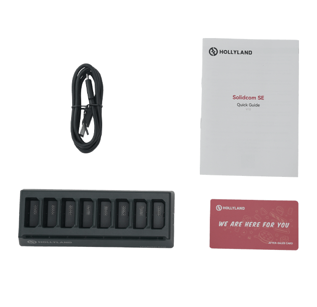 Hollyland Solidcom SE (Pro) 8-Slot Charging Base