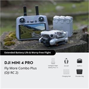 DJI Mini 4 Pro Fly More Combo Plus with RC