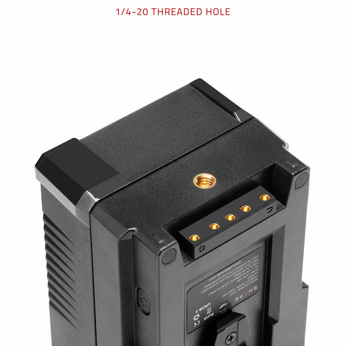 SHAPE Mini 99Wh V-Mount battery USB-C Input/Output