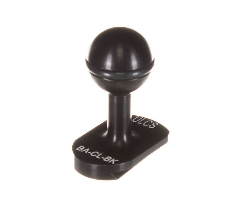 Ultralight Black ball mount adapter for Cinelock 16×9 quick release base