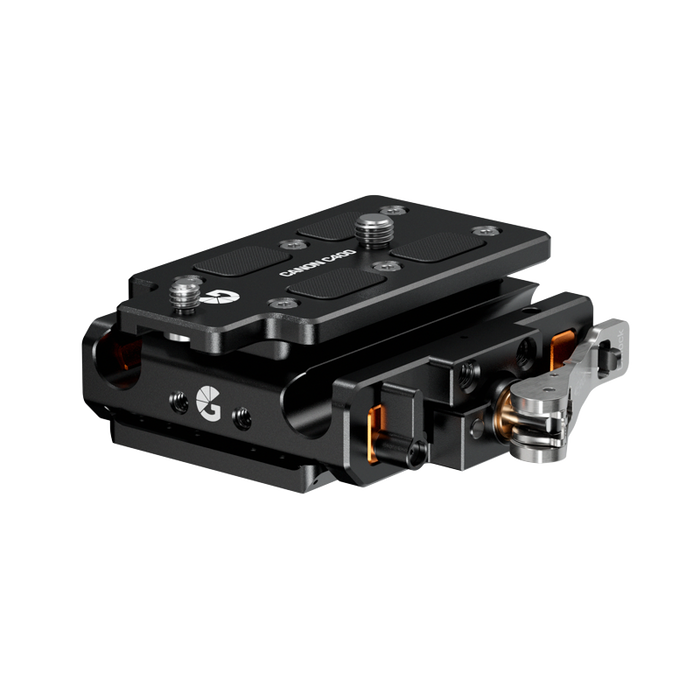 Bright Tangerine LeftField 3 15mm LWS QR Baseplate for Canon C400