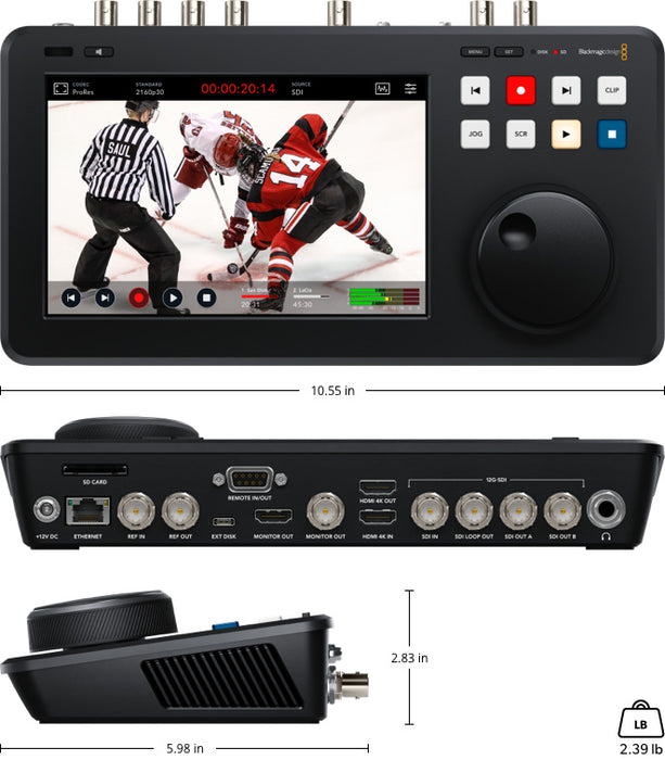Blackmagic HyperDeck Shuttle 4K Pro