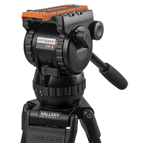 Miller #1135 Compass Versa CXV+2 Fluid Head