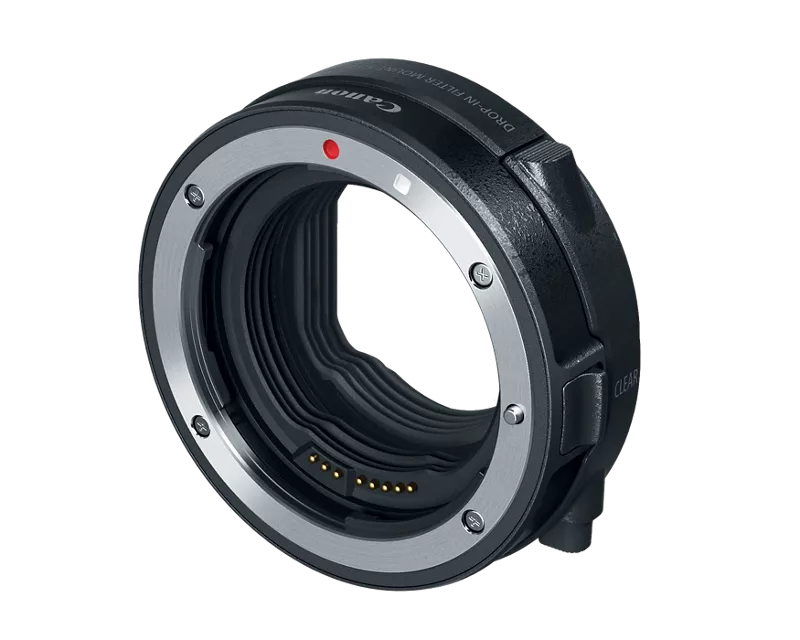 Canon Drop-In Filter Mount Adapter EF-EOS R with Circular Polarizer Filter