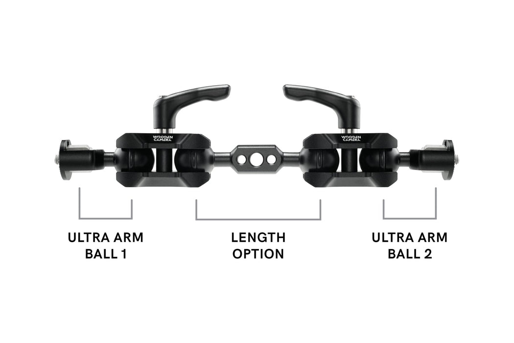 Wooden Camera Universal Ultra Arm (Combo 1/4-20 & 3/8-16)