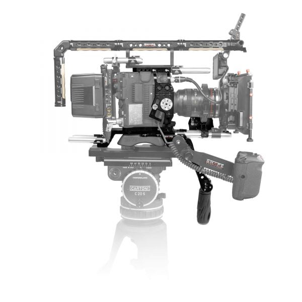 SHAPE Baseplate with Cage, Left-Side Handle & Follow Focus Pro for Canon C500 Mark II & C300 Mark III