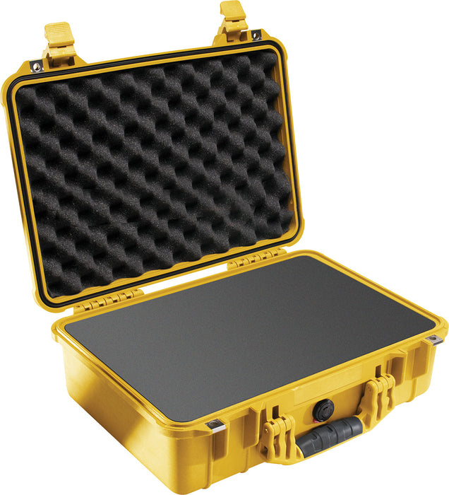 Pelican 1500 Case with Foam (Yellow)